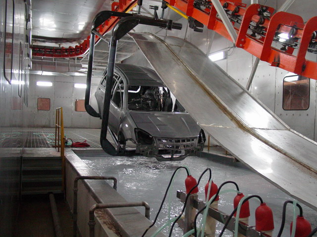 汽車車身（shēn）電泳實例