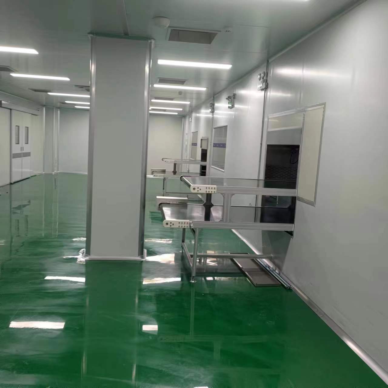 無塵車間及雙層流水線（xiàn）